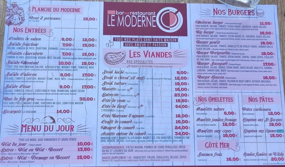 Le Moderne - Menu Image 2
